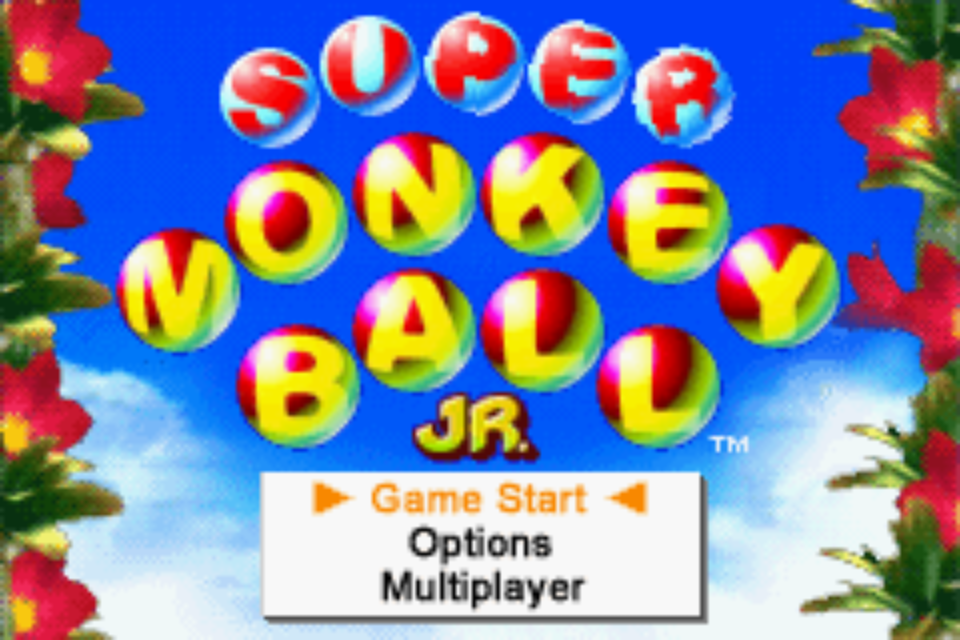GBA超级猴子球游戏截图