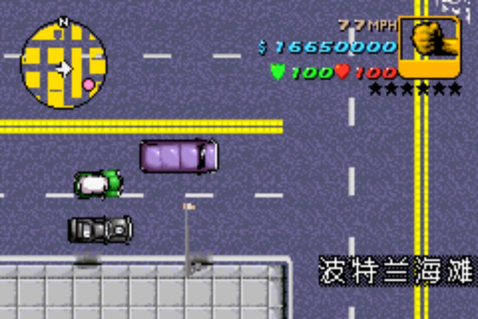 GBA侠盗猎车GTA